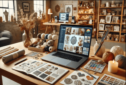 How to Create a Digital Catalog for Your Crafts