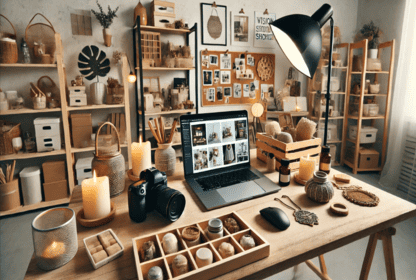 How to Take Professional Product Photos for Your Handmade Business
