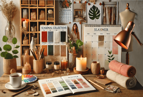 How to Plan Seasonal Collections for Your Handmade Business
